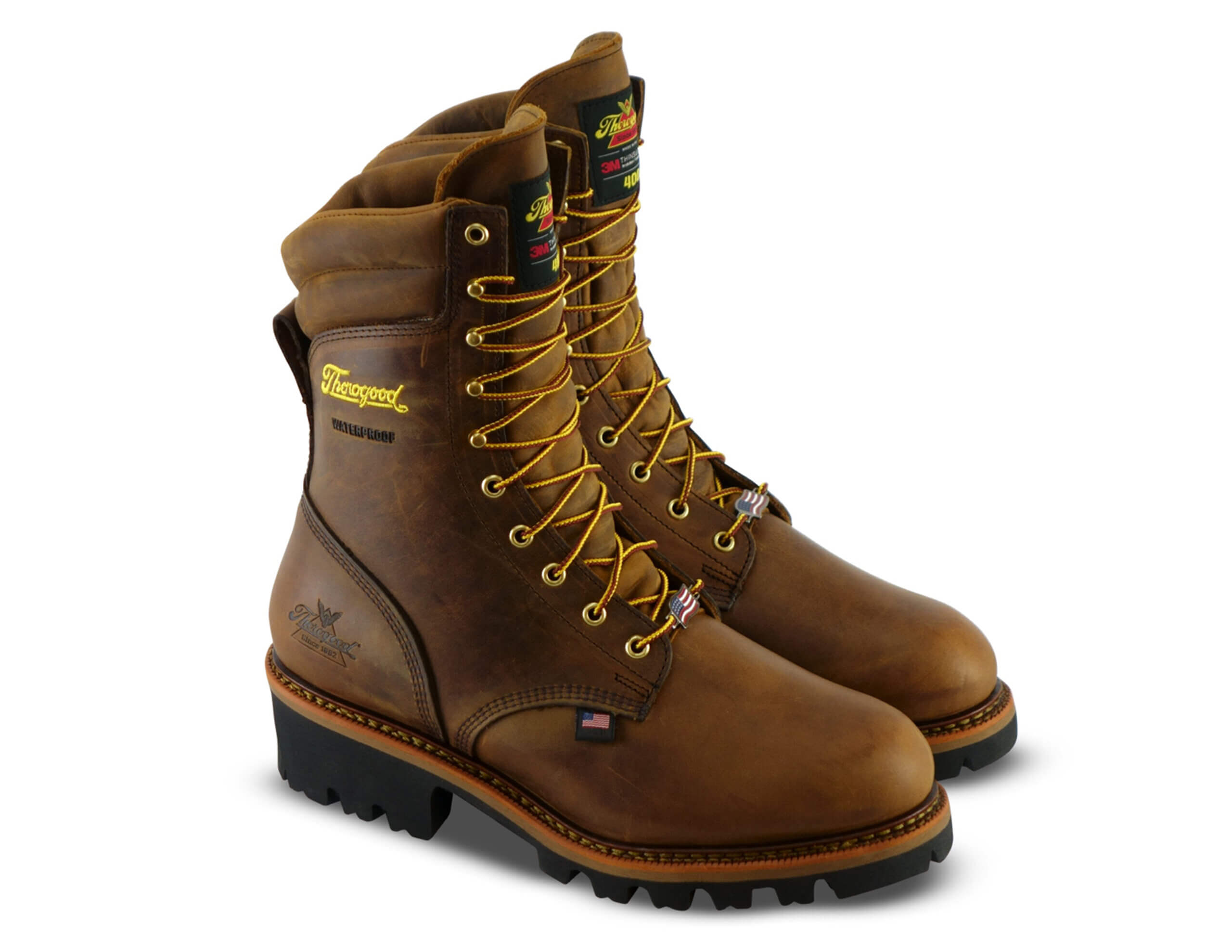 Logger 9" Waterproof + Insulated Vibram Outsole