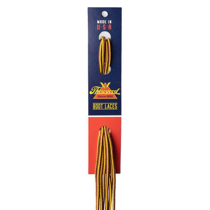 Image of 54" Heritage Gold Genuine Thorogood laces in packaging