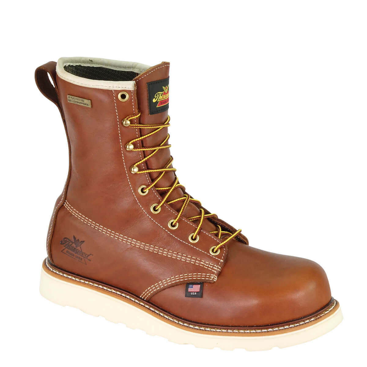 thorogood heritage safety toe 8 inch work boot